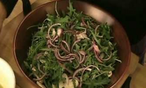 Simple Arugula Salad Recipe | Laura in the Kitchen - Internet Cooking Show