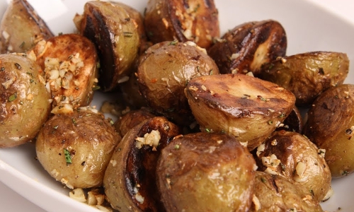 Skillet Roast Potatoes Recipe | Laura in the Kitchen - Internet Cooking Show