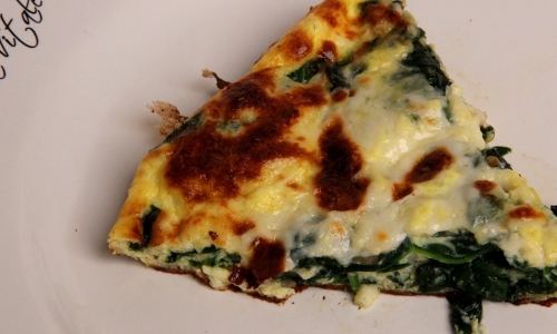 Spinach Frittata Recipe | Laura in the Kitchen - Internet Cooking Show