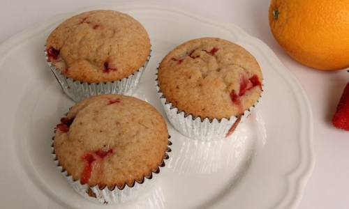 Strawberry Orange Muffins Recipe Laura In The Kitchen
