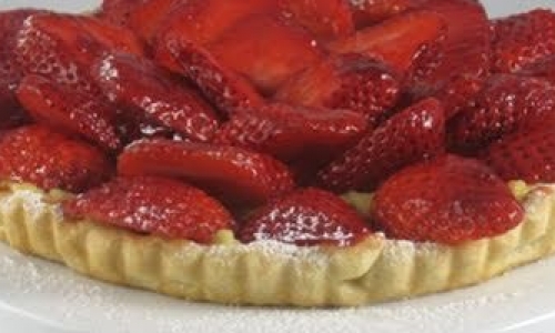 Strawberry Tart Recipe | Laura in the Kitchen - Internet Cooking Show