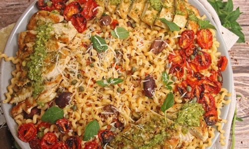 Summer Puttanesca Recipe | Laura in the Kitchen - Internet Cooking Show