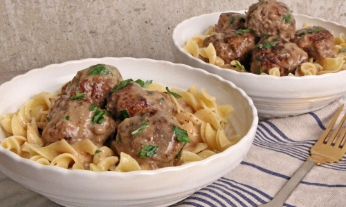 Swedish meatballs Recipe | Laura in the Kitchen - Internet Cooking Show