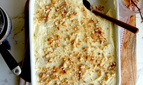 The Best Banana Cream Pudding Recipe | Laura in the Kitchen - Internet Cooking Show