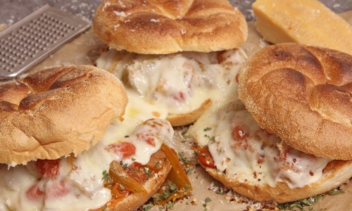 The Best Sausage and Pepper Sandwiches Recipe | Laura in the Kitchen - Internet Cooking Show