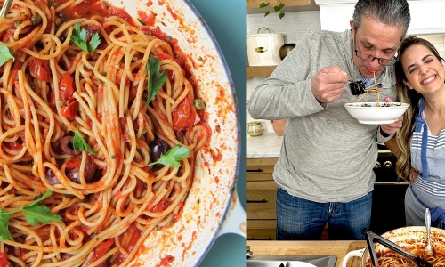 The Ultimate Spaghetti Puttanesca Recipe | Laura in the Kitchen - Internet Cooking Show