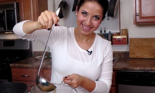 Turkey Stock Recipe | Laura in the Kitchen - Internet Cooking Show