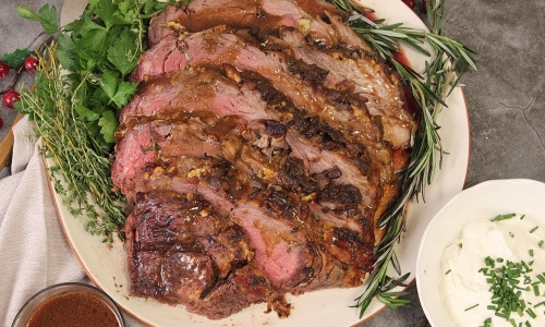 Ultimate Prime Rib Recipe | Laura in the Kitchen - Internet Cooking Show