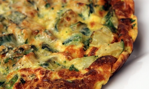 Zucchini Frittata Recipe | Laura in the Kitchen - Internet Cooking Show