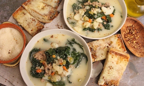 Zuppa Toscana Recipe | Laura in the Kitchen - Internet Cooking Show