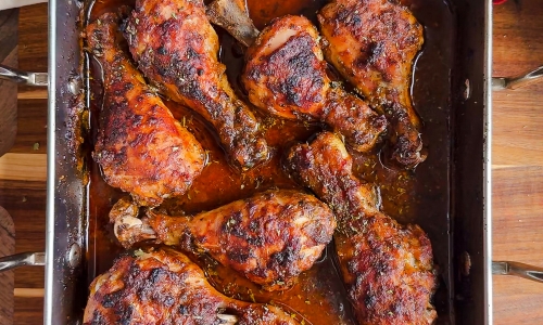 Oven Smothered Chicken