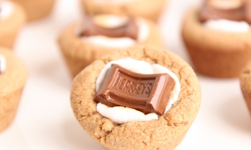 S'Mores Cookie Cups