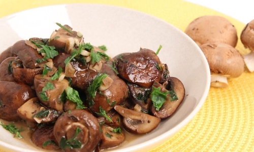 Parmesan Sauteed Mushrooms