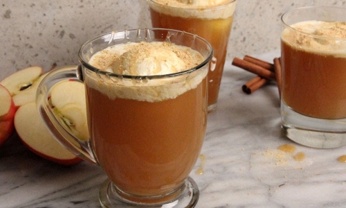 Apple Cider Floats Recipe | Laura in the Kitchen - Internet Cooking Show