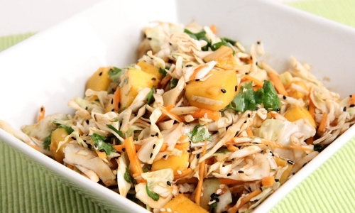 Asian Mango Slaw