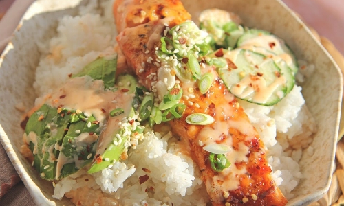 Bang Bang Roasted Salmon