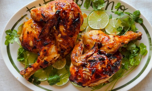 Chili Lime Spatchcock Chicken