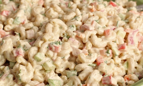 Deli Style Macaroni Salad Recipe | Laura in the Kitchen - Internet Cooking Show