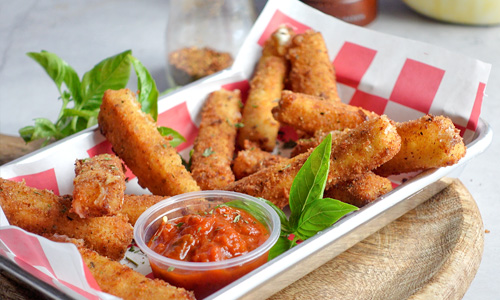 Easy Mozzarella Sticks