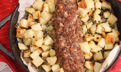 Epic Italian Meatloaf Recipe | Laura in the Kitchen - Internet Cooking Show