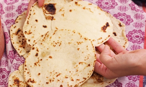 Flour Tortillas Recipe | Laura in the Kitchen - Internet Cooking Show