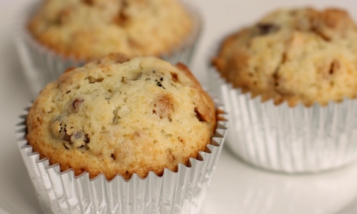 Granola Muffins Recipe | Laura in the Kitchen - Internet Cooking Show
