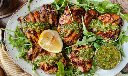Grilled Chicken with Chimichurri