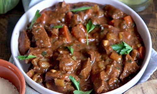 Guinness Beef Stew Recipe | Laura in the Kitchen - Internet Cooking Show