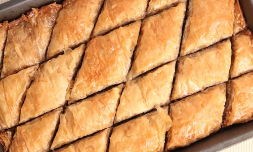 Homemade Baklava Recipe | Laura in the Kitchen - Internet Cooking Show
