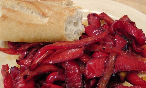 Italian Fried Peppers Recipe | Laura in the Kitchen - Internet Cooking Show