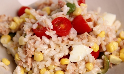 Italian Tuna and Rice Salad Recipe | Laura in the Kitchen - Internet Cooking Show