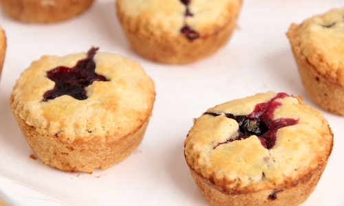 Mini Blueberry Pies