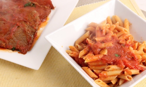 Pasta Alla Pizzaiola Recipe | Laura in the Kitchen - Internet Cooking Show