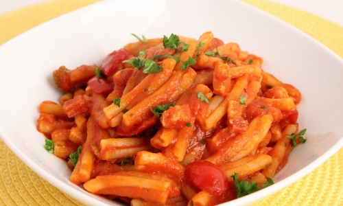 Pasta with Pancetta and Cherry Peppers