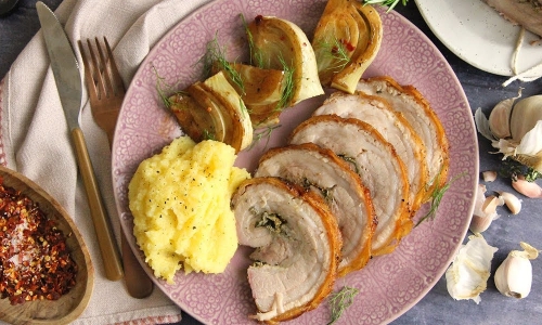 Porchetta Recipe | Laura in the Kitchen - Internet Cooking Show