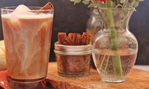 Pumpkin Cold Brew Cold Foam Recipe | Laura in the Kitchen - Internet Cooking Show