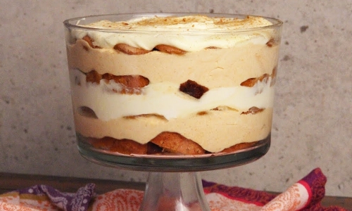 Pumpkin Ginger Trifle Recipe | Laura in the Kitchen - Internet Cooking Show