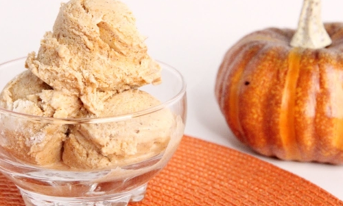 Pumpkin Ice Cream NO MACCHINE