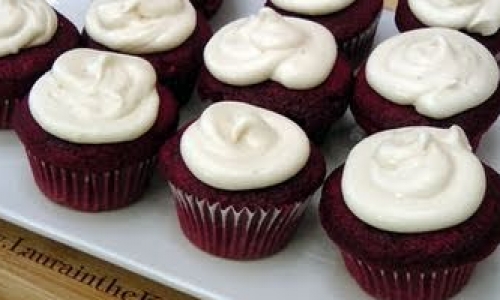 Red Velvet Cupcakes Recipe | Laura in the Kitchen - Internet Cooking Show