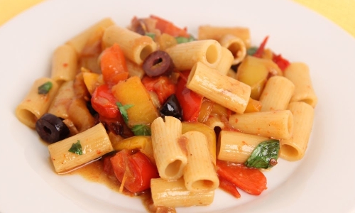 Rigatoni Peperonata