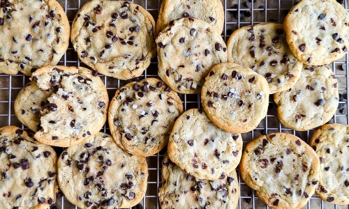 Slice and Bake Chocolate Chip Cookies