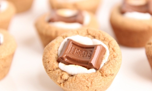 S'Mores Cookie Cups