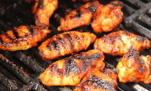 Sweet and Spicy Grilled Wings Recipe | Laura in the Kitchen - Internet ...