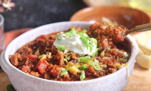 The Best Chili Ever Recipe | Laura in the Kitchen - Internet Cooking Show