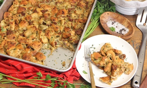 Ultimate Family Style Stuffing Recipe | Laura in the Kitchen - Internet Cooking Show