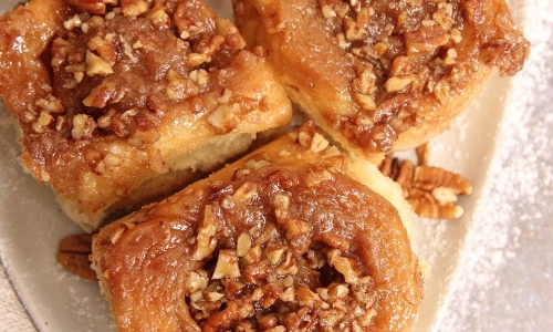 Ultimate Sticky Buns Recipe | Laura in the Kitchen - Internet Cooking Show