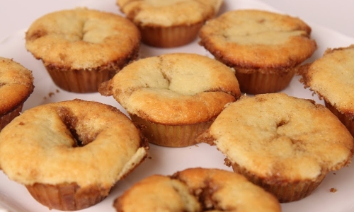 Vanilla Yogurt Muffins Recipe | Laura in the Kitchen - Internet Cooking Show