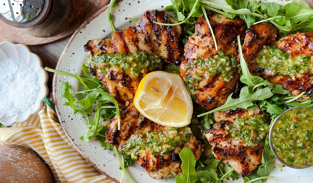 Grilled Chicken with Chimichurri