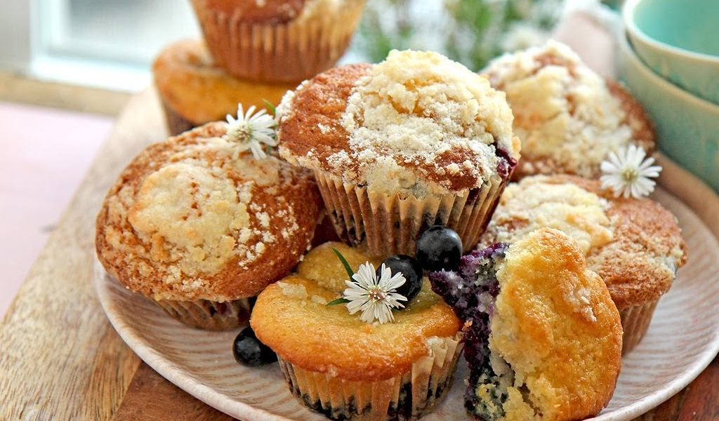 Lemon Blueberry Muffins