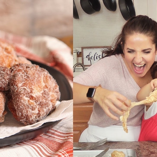 Apple Fritter Doughnuts